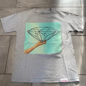 Mens size small diamond tee
